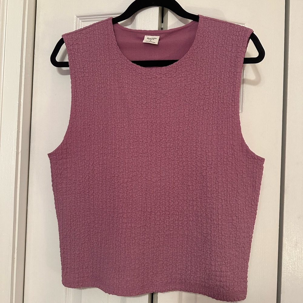 Abercrombie & Fitch Purple Tank Top - Picture 2 of 5
